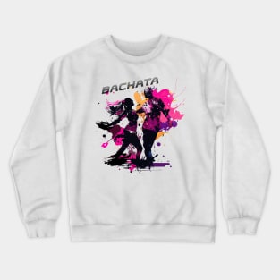 Bachata Dancers Art Crewneck Sweatshirt